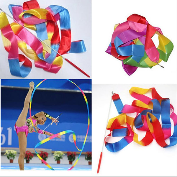 High Quality 4M Gym Dance Ribbon Rhythmic Art Gymnastic