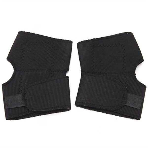 Pair of Magnetic Therapy Thermal Self-heating Elbow Pad Belt Elbow