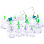 Household 12 Cups Chinese Medical Vacuum Body Cupping Massage Therapy